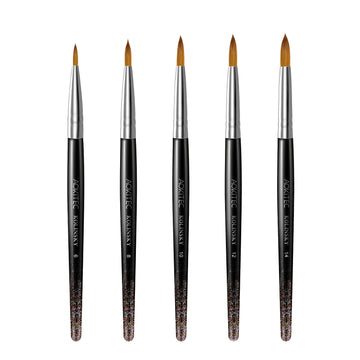 BLACK FLASH KOLINSKY ACRYLIC BRUSH STYLE B